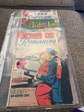3 Vintage comic books